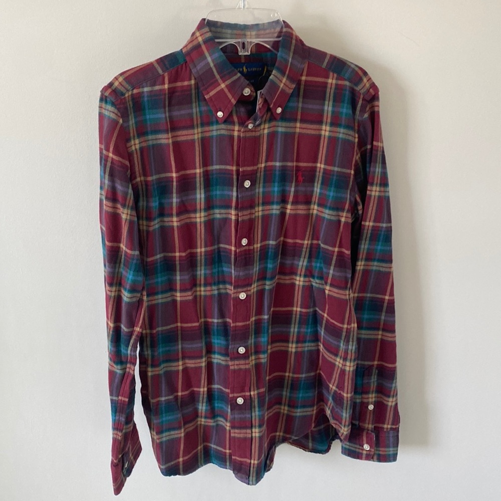 Ralph Lauren Women’s Plaid Button Down Shirt